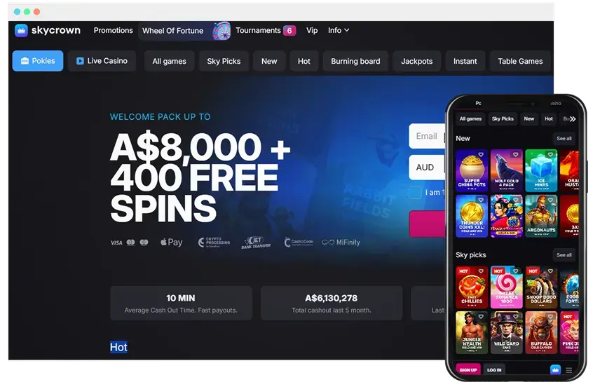 skycrown mobile
